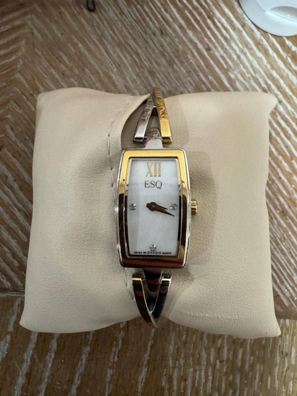 ESQ Two-Tone Women's Bracelet Watch in Gold and Silver